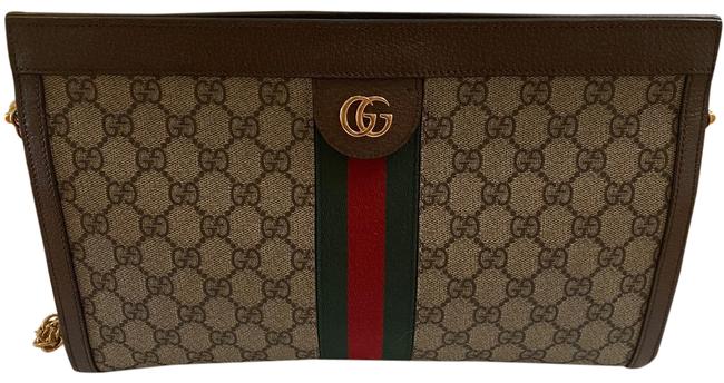 Gucci Ophidia Medium Shoulder Monogram Gg Supreme Canvas Cross Body Bag