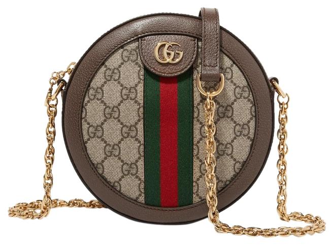Gucci Ophidia Mini Round Cross Body Bag