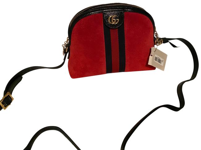Gucci Ophidia Side Purse Red Cross Body Bag