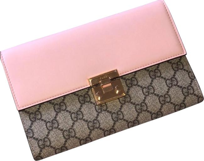 Gucci Padlock Leather Clutch
