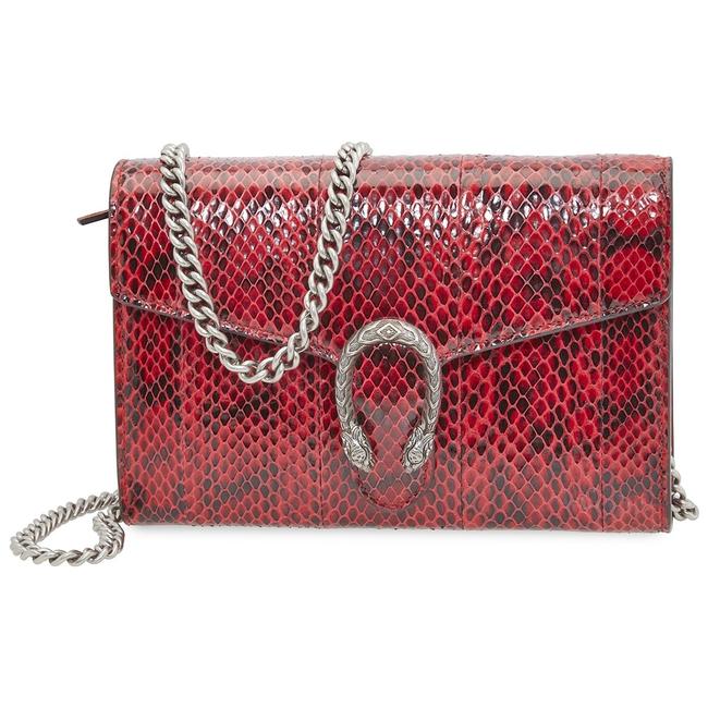 Gucci Chain Dionysus Mini Red Cross Body Bag