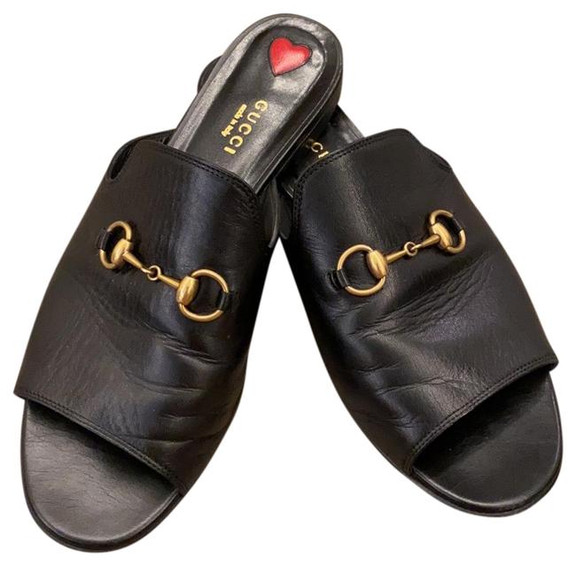 Gucci Princetown Open Toe Mules Slides