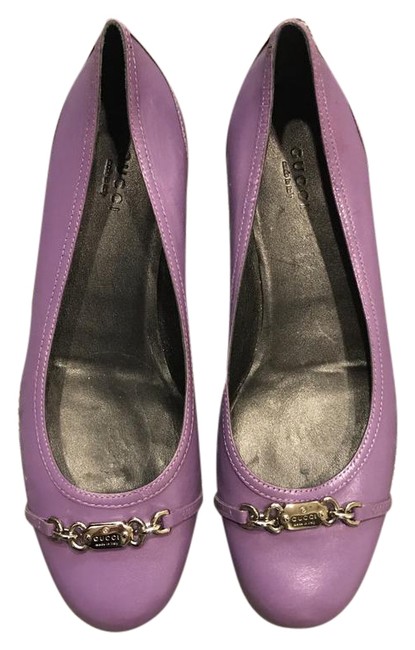 Gucci Purple Ballerina Flats 