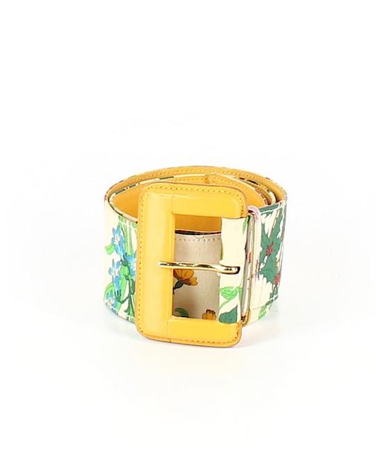 Gucci Rare Vintage Floral Szxs Belt
