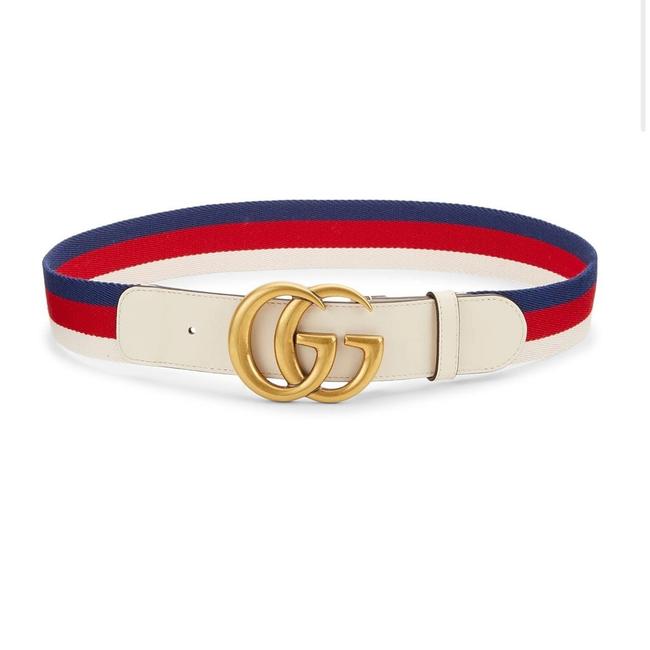 Gucci Red White Blue 0400098814844 Belt