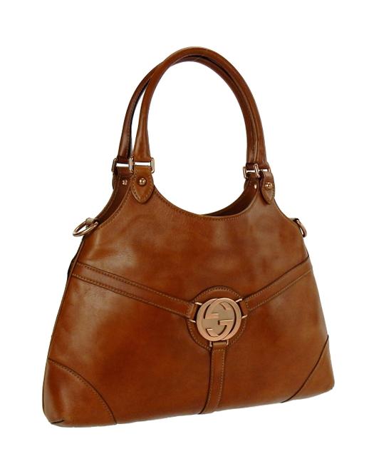 Gucci Reins Hobo Brown Leather Shoulder Bag