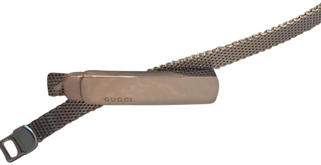 Gucci Silver Mesh Chain Belt