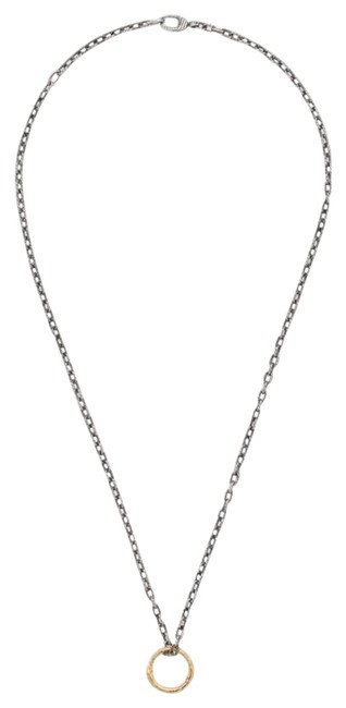 Gucci Snake Ring Pendant Gold Necklace