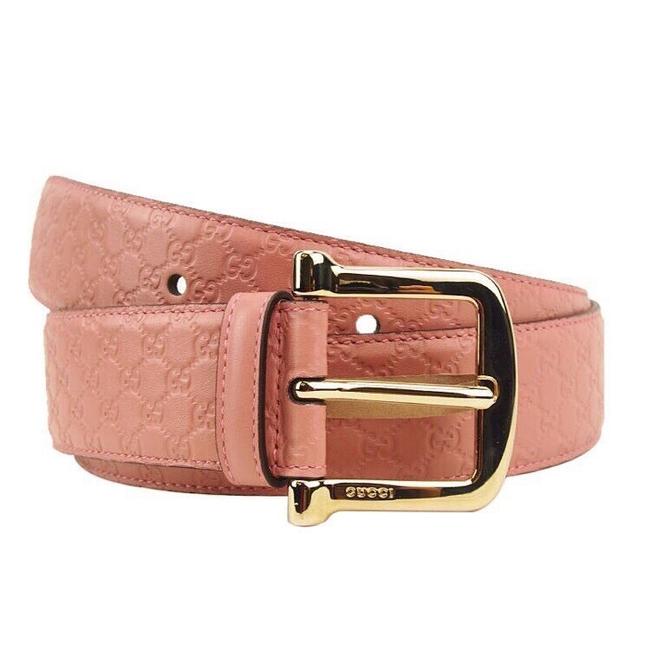 Gucci Soft Pink Signature 90 36 Belt