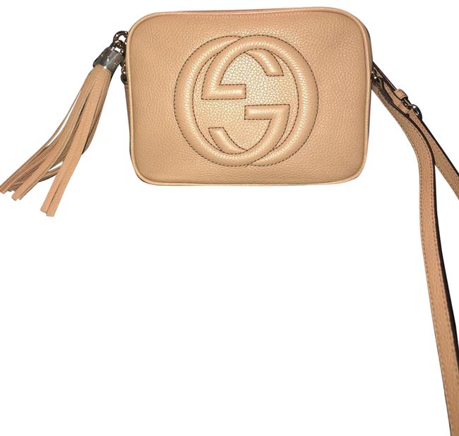 Gucci Soho Disco Rose Beige Cross Body Bag