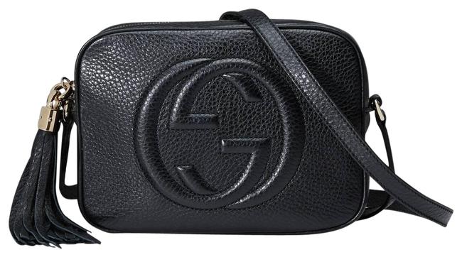 Gucci Soho Small Disco Black Leather Shoulder Bag
