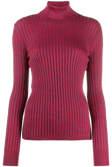 Gucci Spk New Turtle Neck Ribbed Pink Sweater