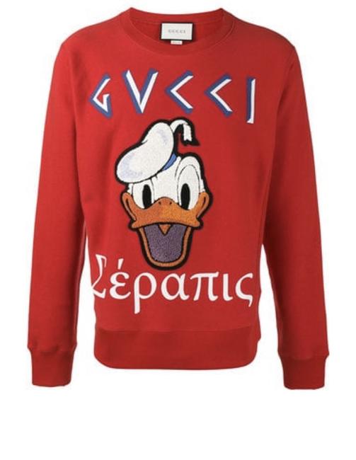 Gucci Spring Summer 2017 Red Sweater