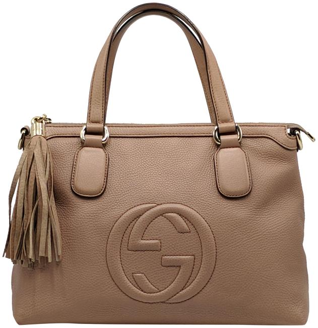 Gucci Top Handle Soho Leather Tote