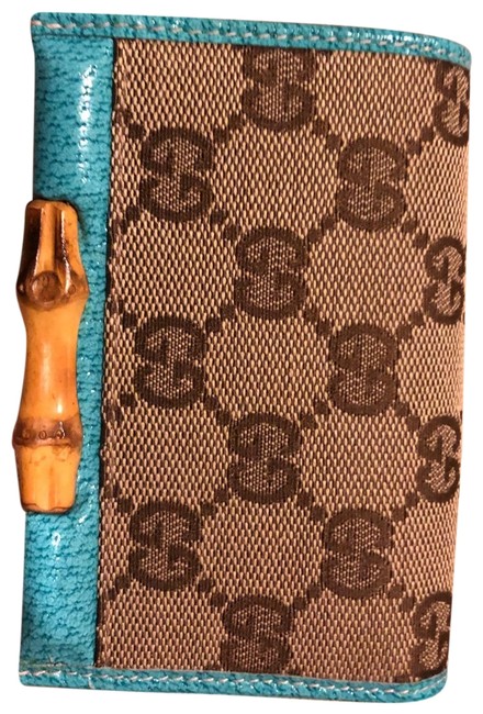 Gucci Wallet Bamboo Card Holder Wristlet