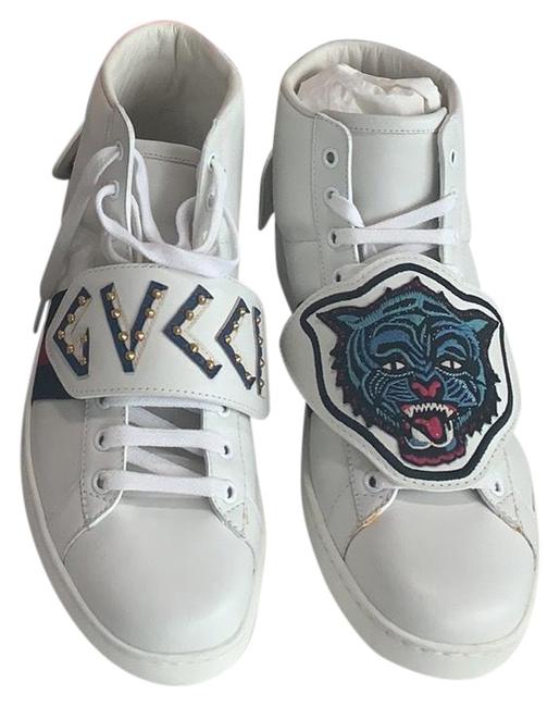 Gucci White Colors New Ace High Sneakers US 15