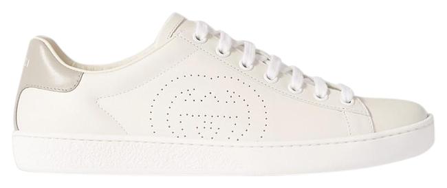 Gucci White Womens Ace Sneakers 