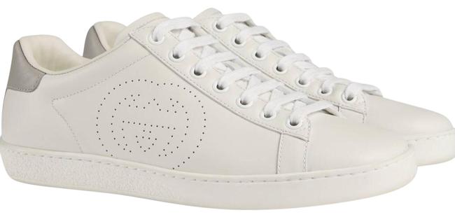 Gucci Ace Interlocking Gg Leather Sneakers