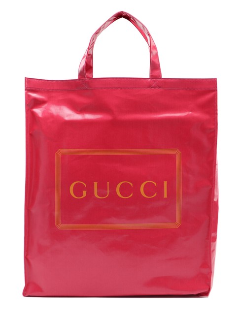 Gucci Bag Spk Medium Pink Canvas Tote