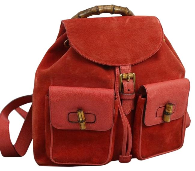 Gucci Bamboo Backpack