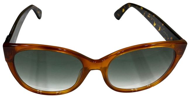 Gucci Brown Frame Green Lenses 0097s Sunglasses
