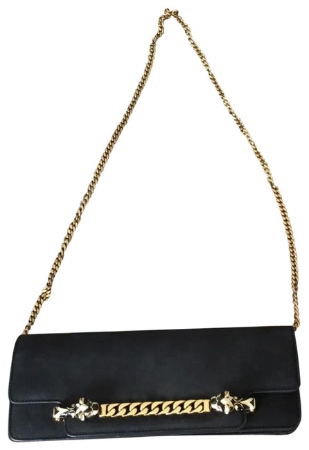 Gucci Clutch Tiger Head Black Shoulder Bag