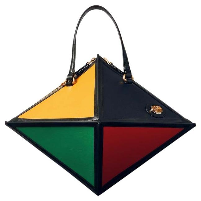 Gucci Geometrica Large Textured leather Tote