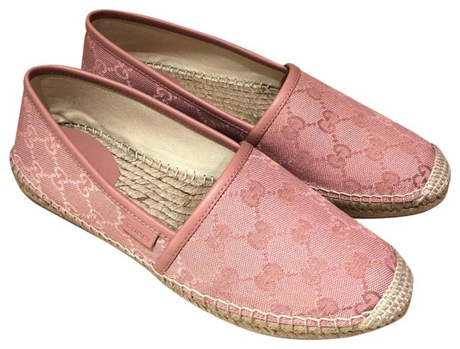 Gucci Gg Canvas Espadrille FlatsUS 11