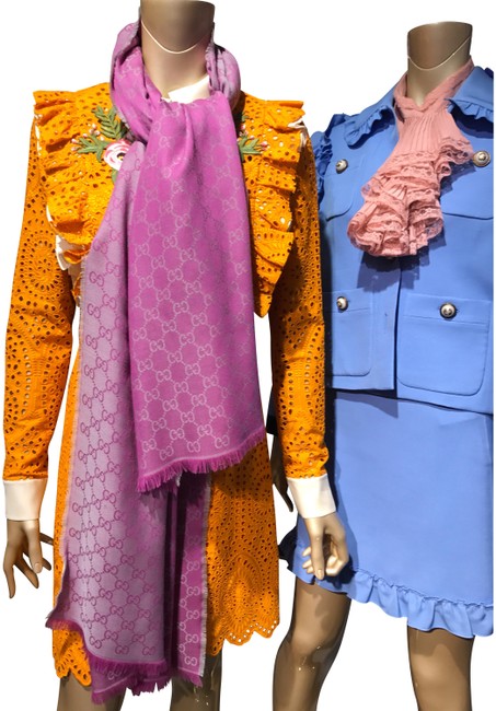 Gucci Gg Web 70cmx 195cm Scarf Wrap