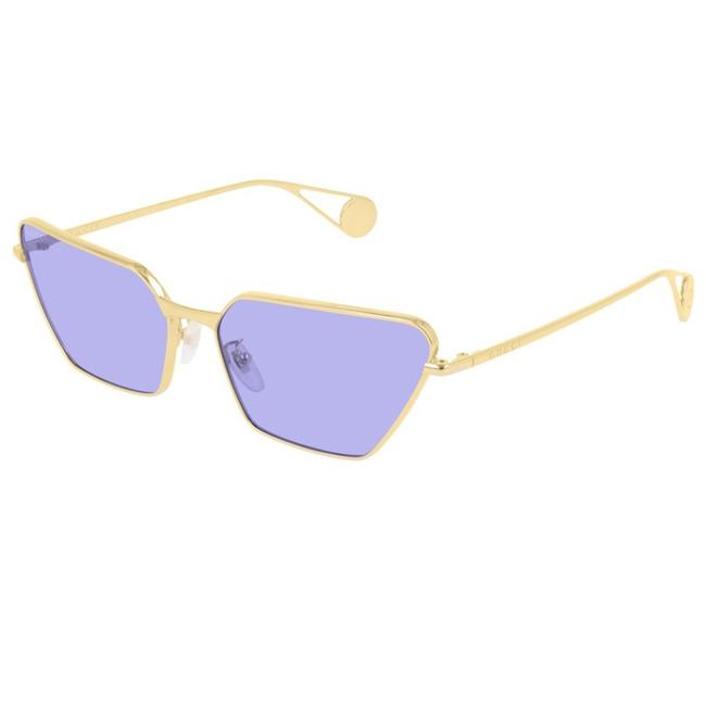 Gucci Gold Blue 006 New Gg0538s with Lenses Sunglasses