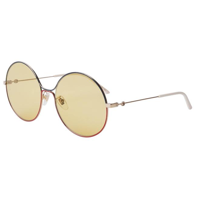 Gucci Gold Yellow 005 New New New Urban Gg0395s 005 Gold Yellow Sunglasses
