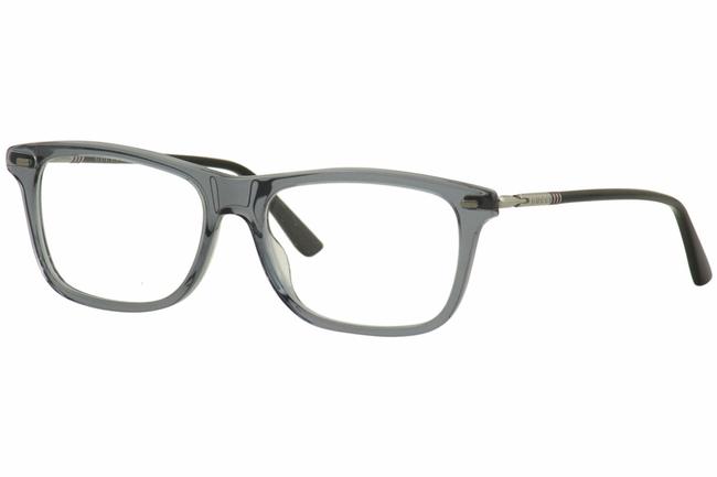 Gucci Grey Mens Gg0519o Gg 0519 007 Crystal Optical Frame Sunglasses