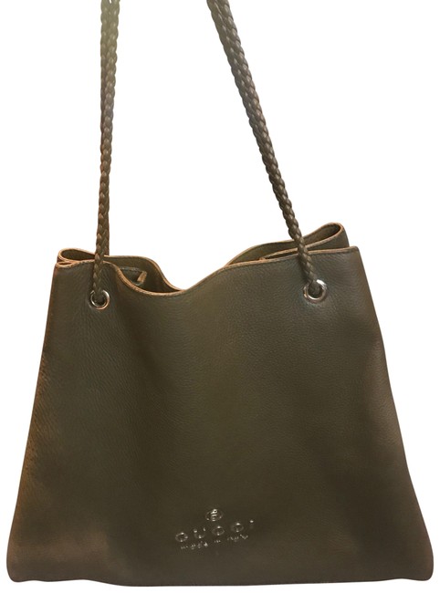 Gucci Grifford Tote Olive Leather Hobo Bag