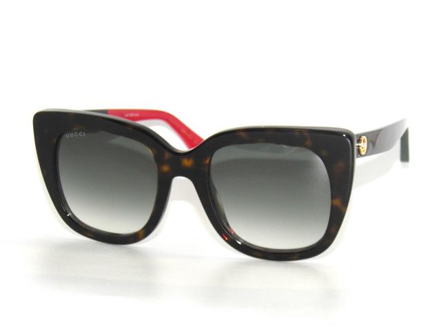 Gucci Havana Brown Gg0163s 004 Gg 0163s Sunglasses