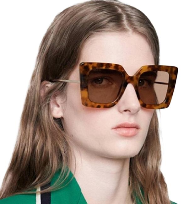 Gucci Havana Gg0435s 003 Sunglasses