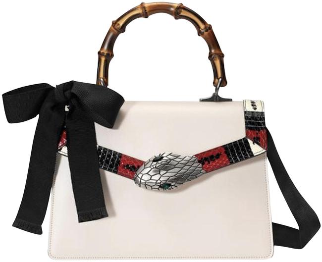 Gucci Lilith Small Off white Leather Satchel