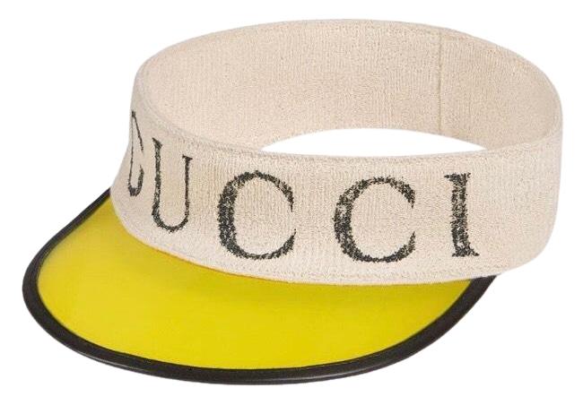 Gucci Logo Vinyl Visor Hat