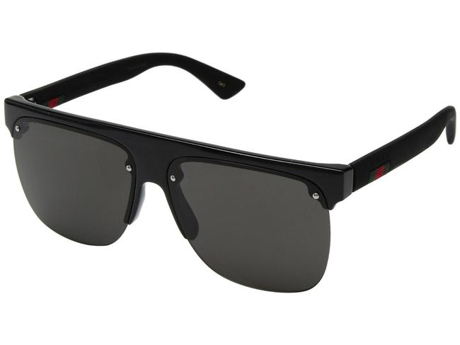 Gucci Matte Black Gg0171s 002   Grey Gradient Sunglasses