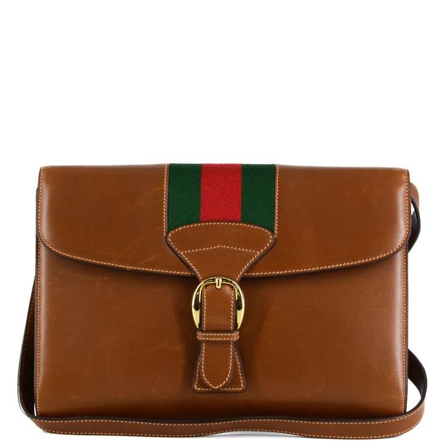 Gucci Messenger Web Buckle Cross Body Bag