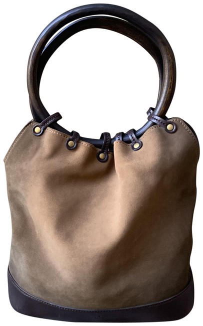 Gucci Ombre Ombre Brown Leather Satchel