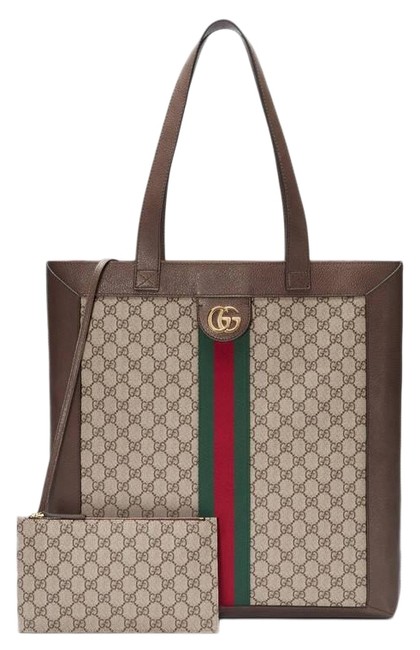 Gucci Ophidia Soft Large Gg Supreme Canvas Tote