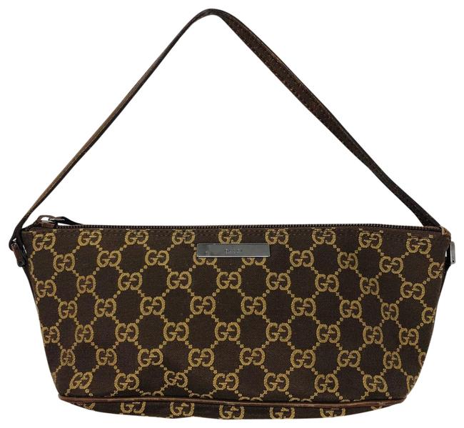 Gucci Preowned Brown Gg Canvas Satchel