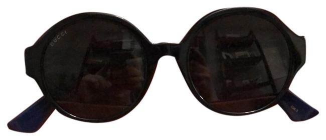 Gucci Round Webs Arms Sunglasses