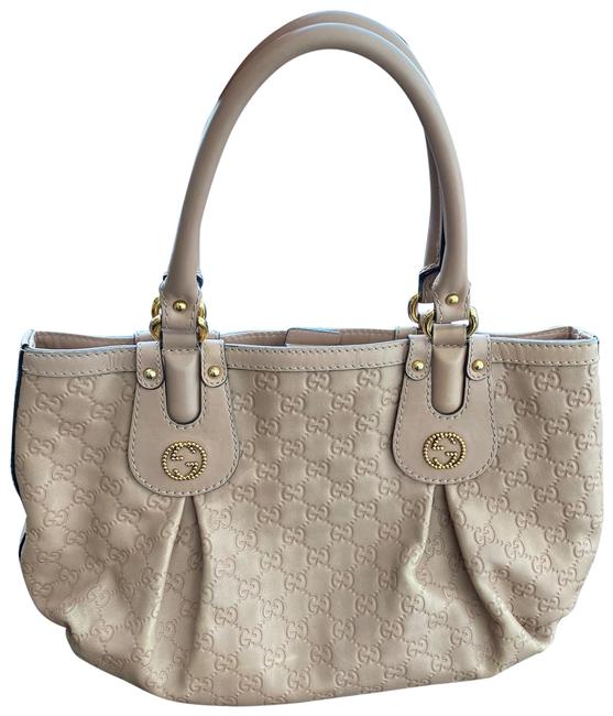 Gucci Shoulder Bag Sukey Pink Leather Tote