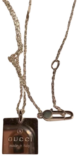 Gucci Silver New 0.925 Trademark Pendant 18