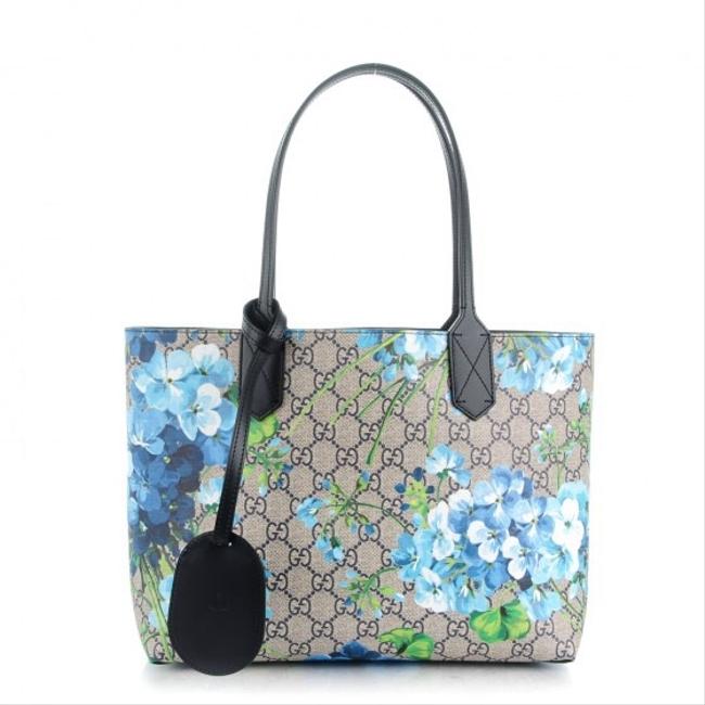 Gucci Small Blooms Blue Tote