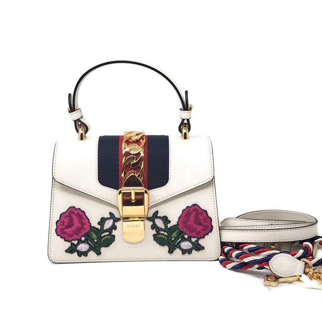 Gucci Sylvie Mini White New Cross Body Bag