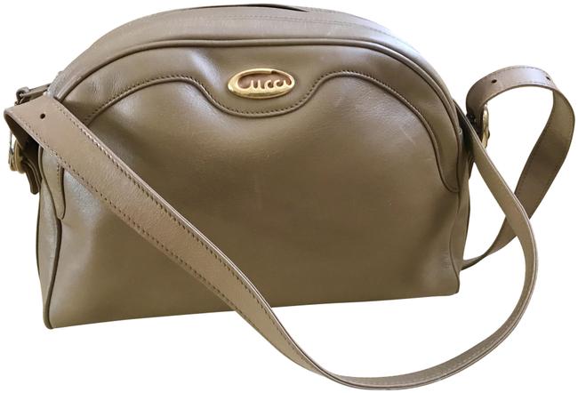 Gucci Tan Leather Shoulder Bag