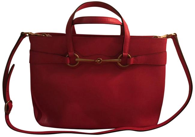 Gucci Tote Hot Pink Leather Satchel