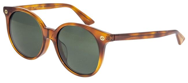 Gucci Translucent Brown Green 0091 Sensual Romantic Gg0091sa Sunglasses